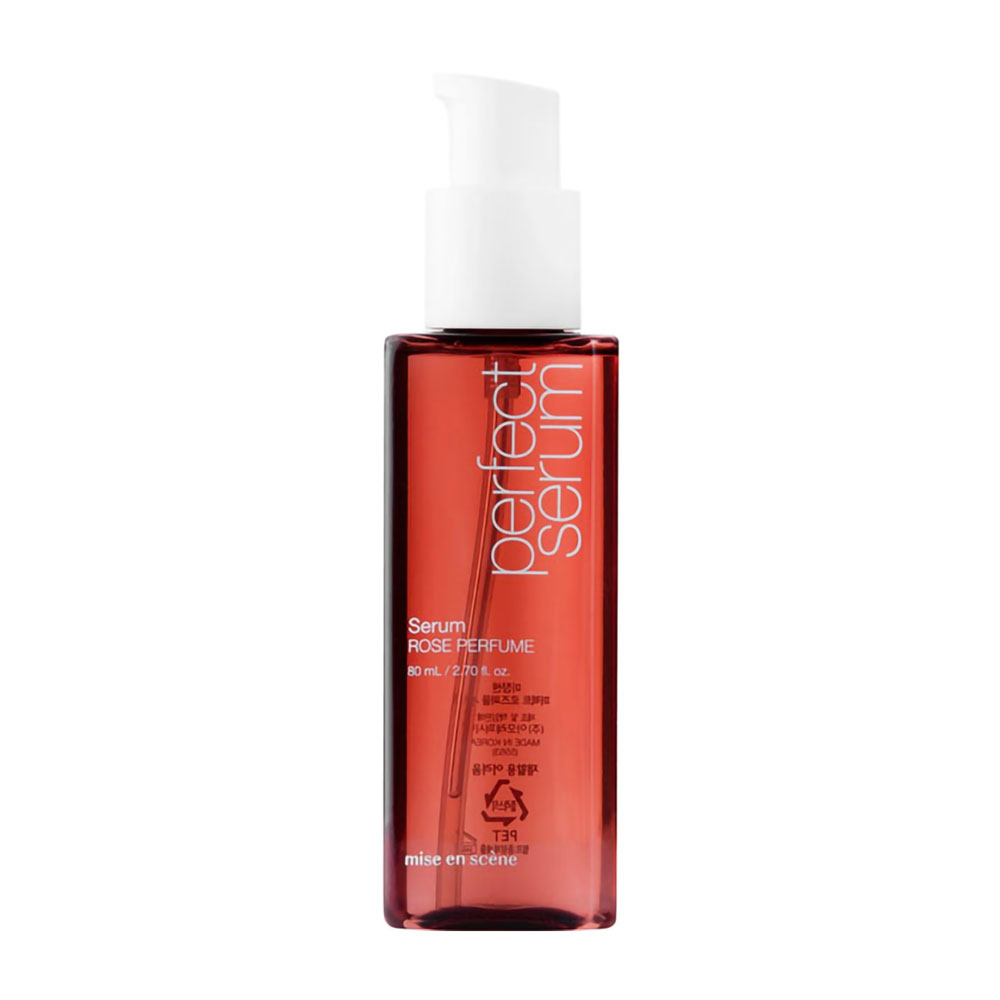 

Відновлювальна олія-сироватка Mise En Scene Perfect Rose Perfume Serum для сухого волосся, з екстрактом троянди, 80 мл