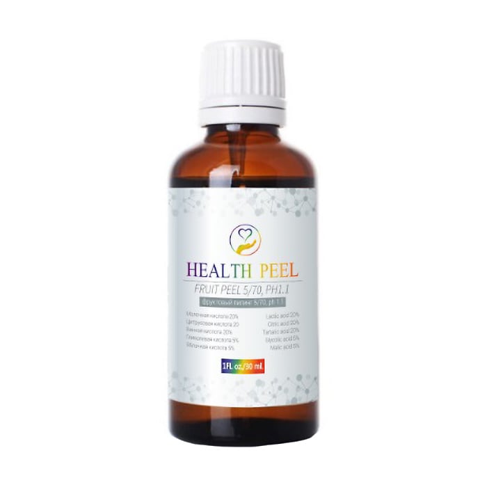 

Уцінка! Фруктовий пілінг для обличчя Health Peel Fruit Peel 5/70, pH 1.1, 30 мл