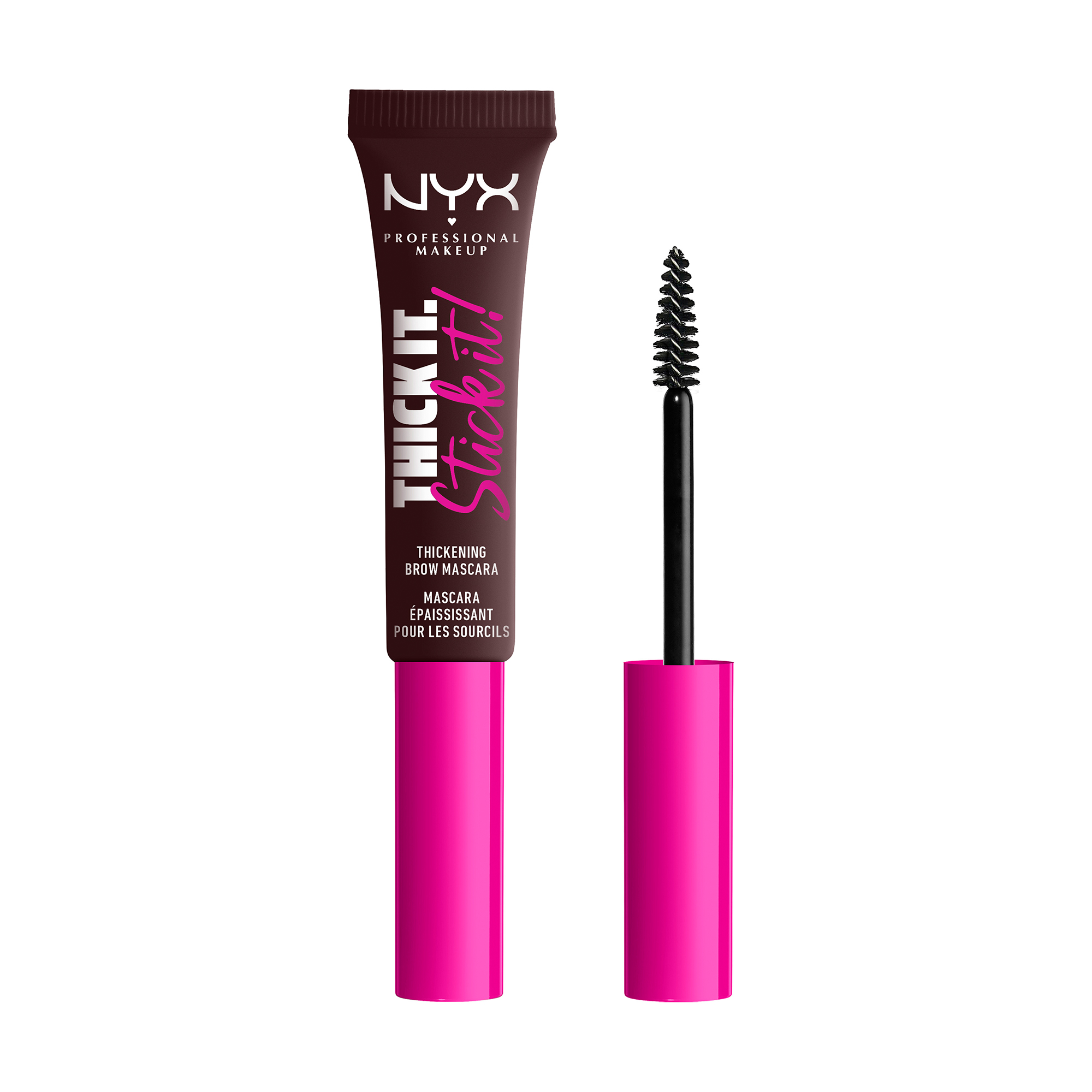 

Туш для брів, що надає щільності NYX Professional Makeup Thick It Stick It Thickening Brow Mascara 07 Espresso, 7 мл