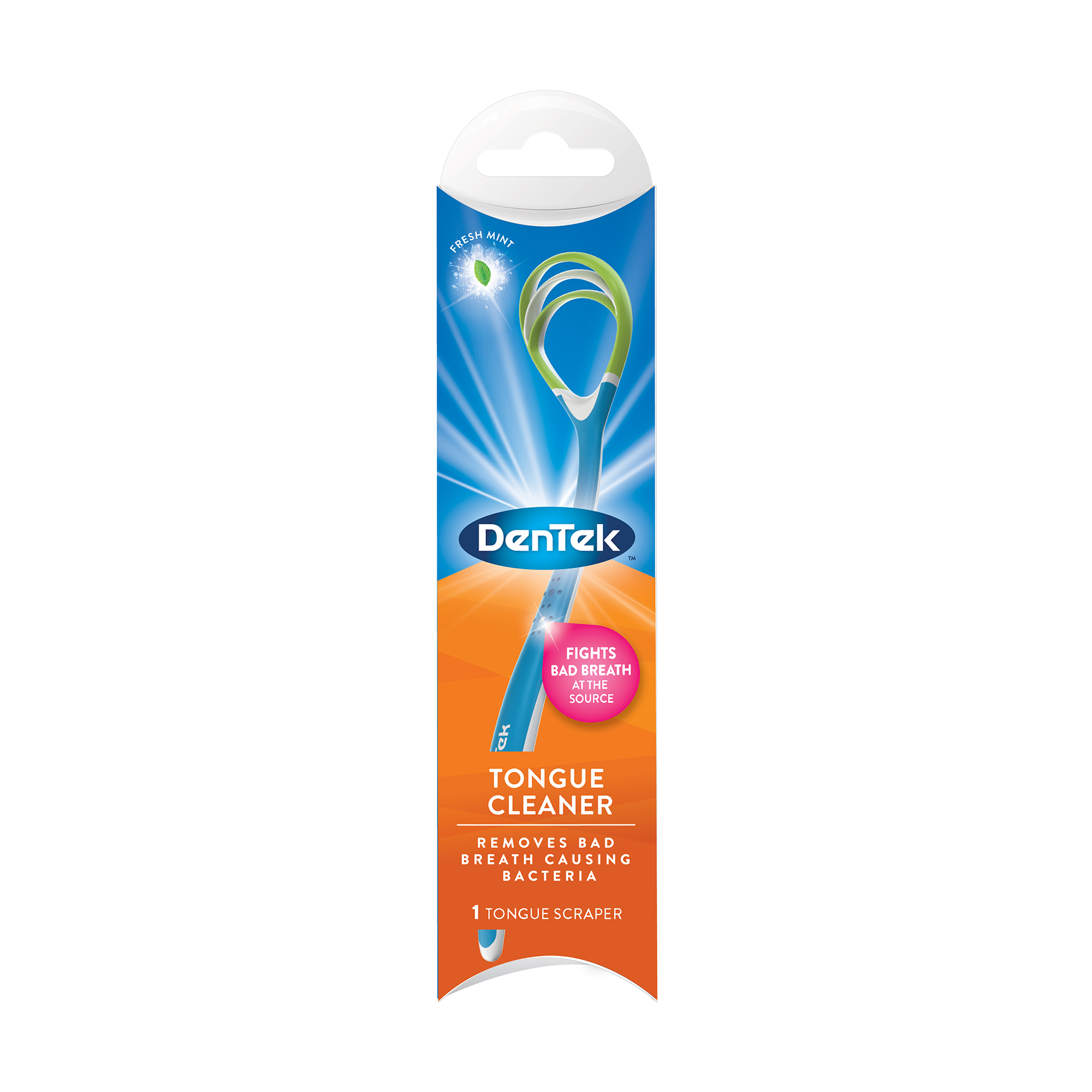 

Щітка для очищення язика DenTek Комфортне очищення, 1 шт