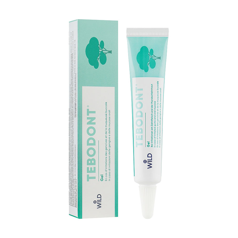 

Уцінка! Гель Dr. Wild Tebodont з олією чайного дерева, 18 мл