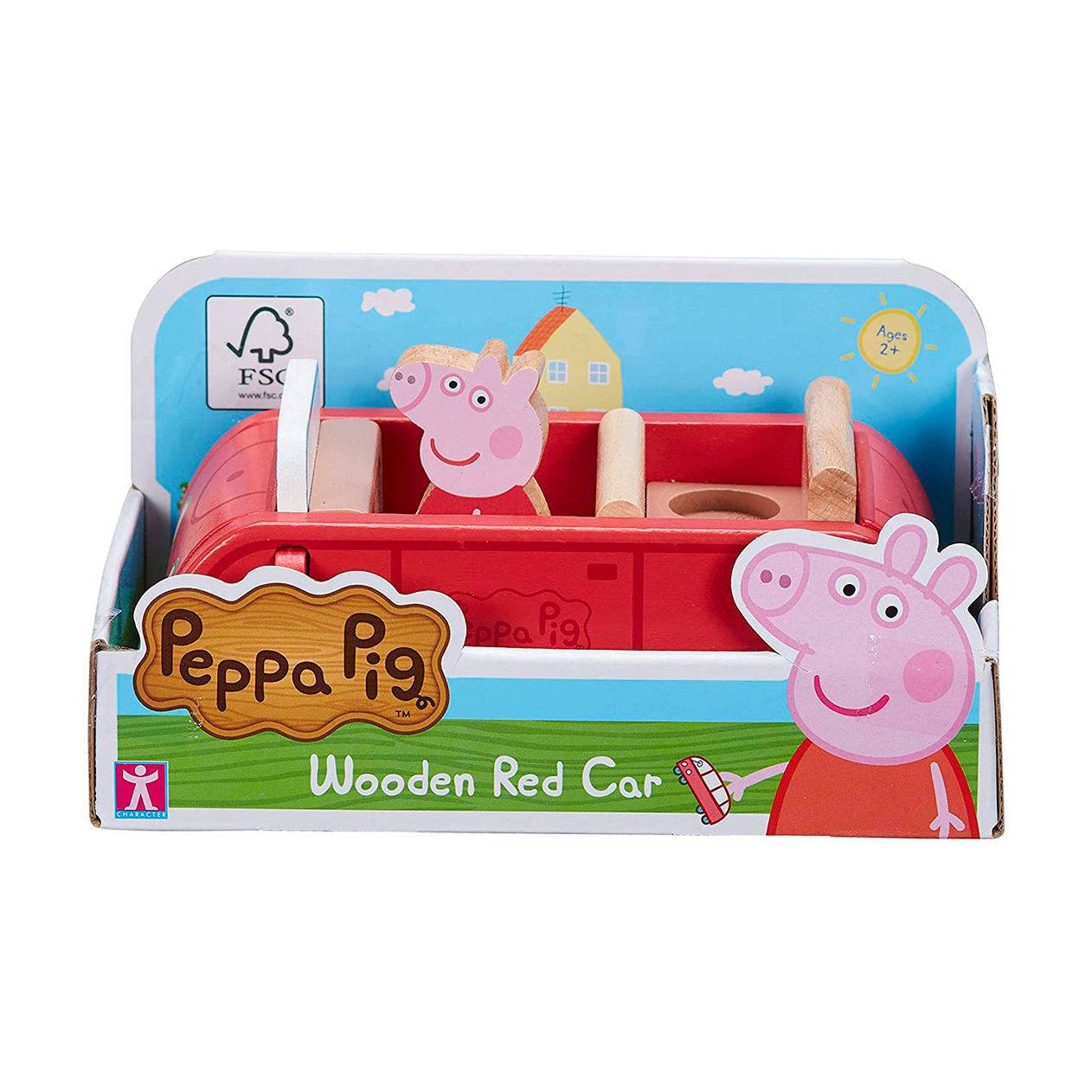 

Дерев'яний ігровий набір Peppa Pig Машина Пеппи, від 2 років (7208)