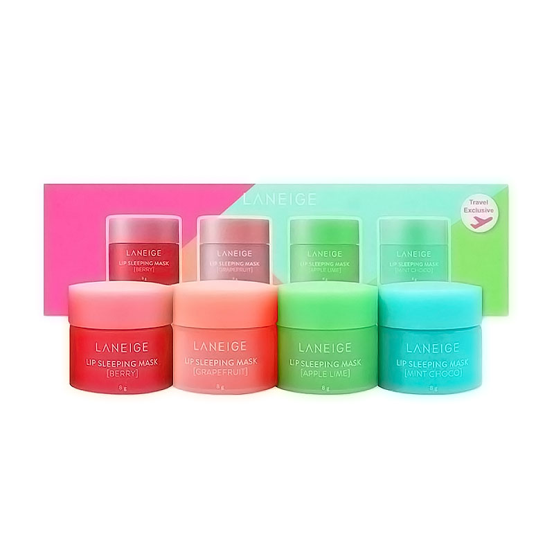 

Набір нічних масок для губ Laneige Lip Sleeping Mask Mini Kit, 4*8 г