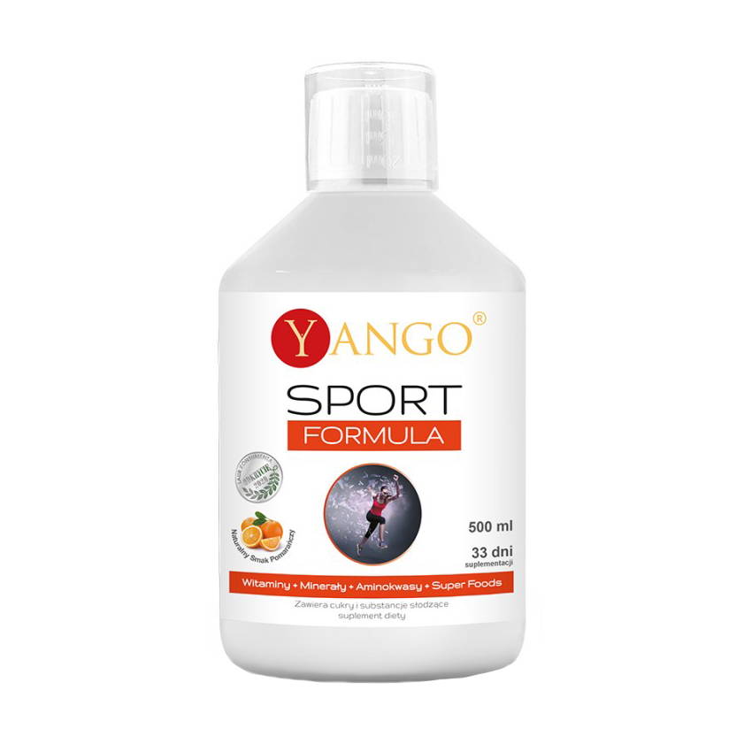 

Мультивітаміни Yango Sport Formula Multivitamin, в рідині, 500 мл