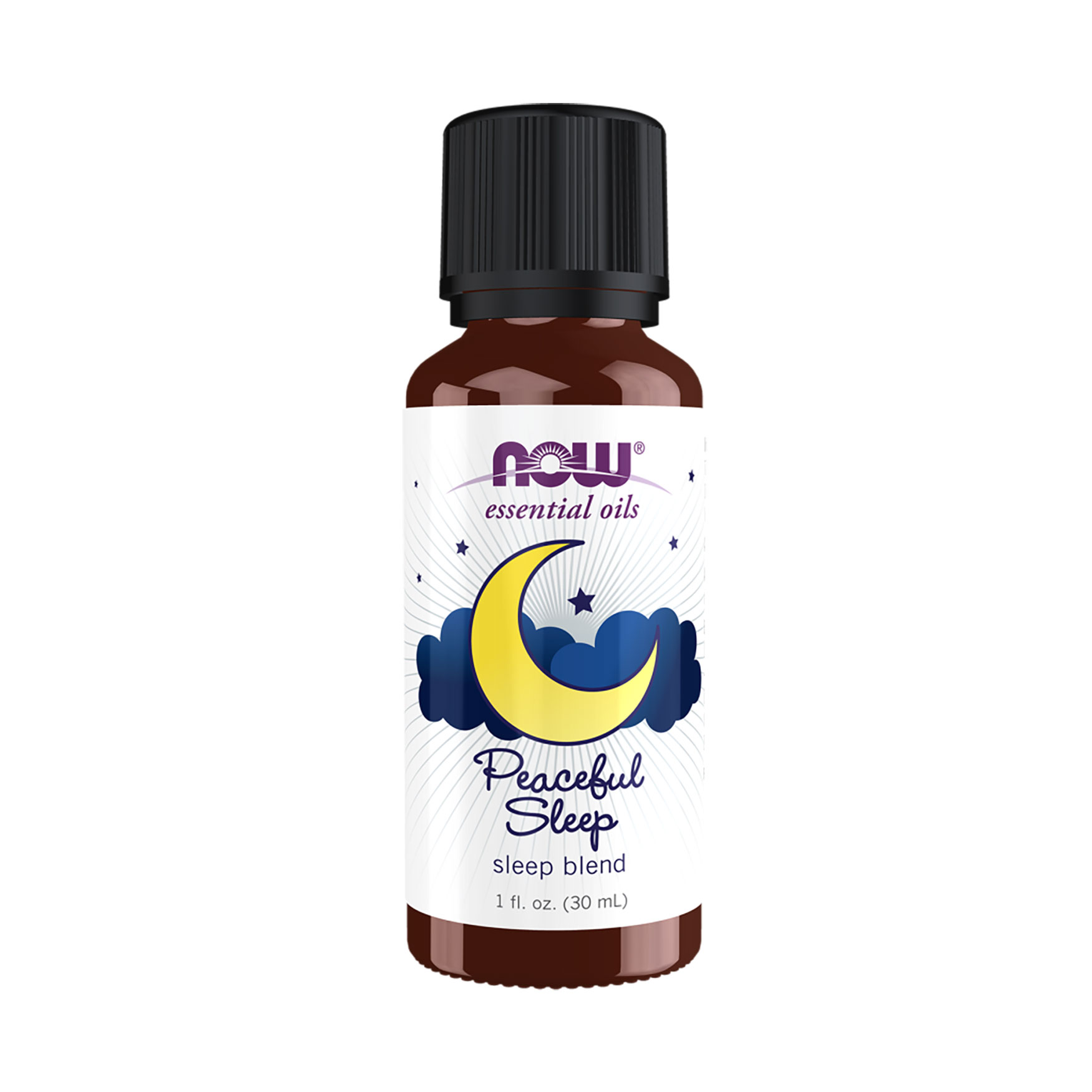 

Ефірна олія Now Foods Essential Oils Peaceful Sleep Oil Blend Спокійний сон, 30 мл