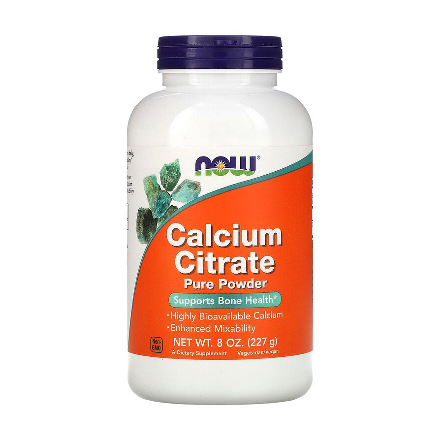 

Кальцій цитрат NOW Foods Calcium Citrate в порошку, 227 г