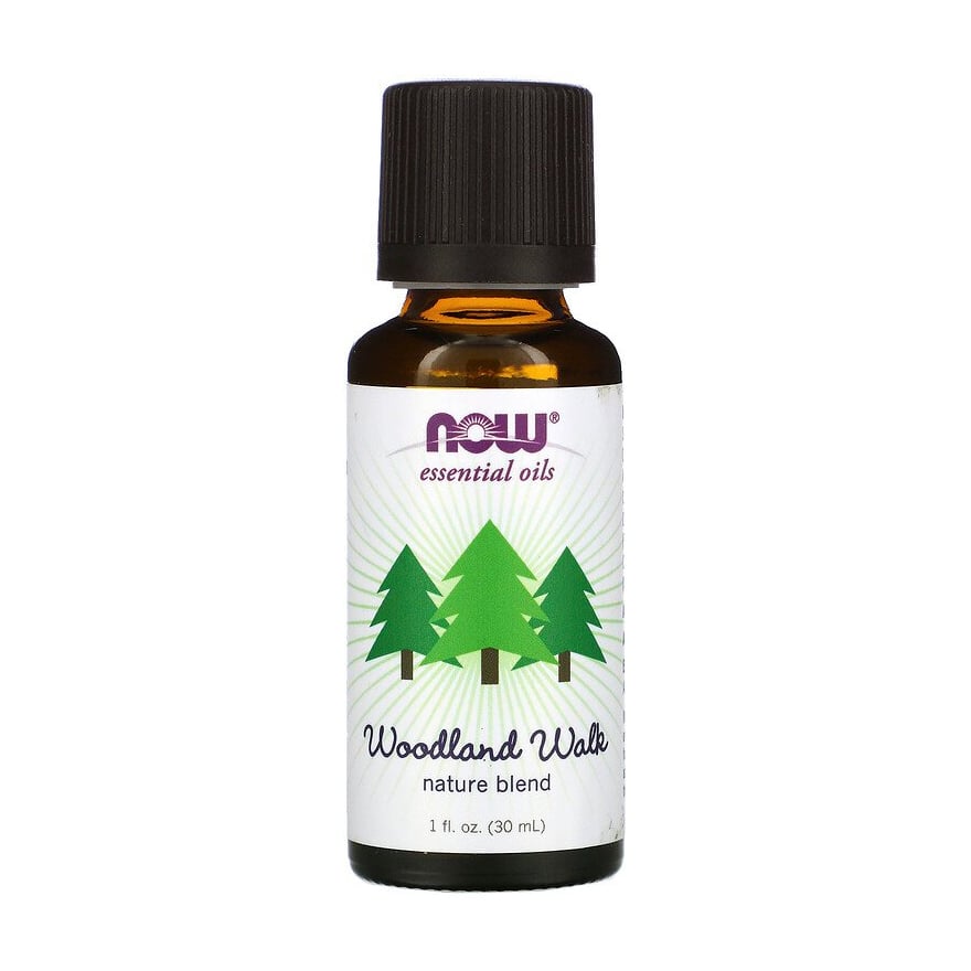 Акція на Ефірна олія Now Foods Essential Oils Woodland Walk Nature Blend, 30 мл від Eva