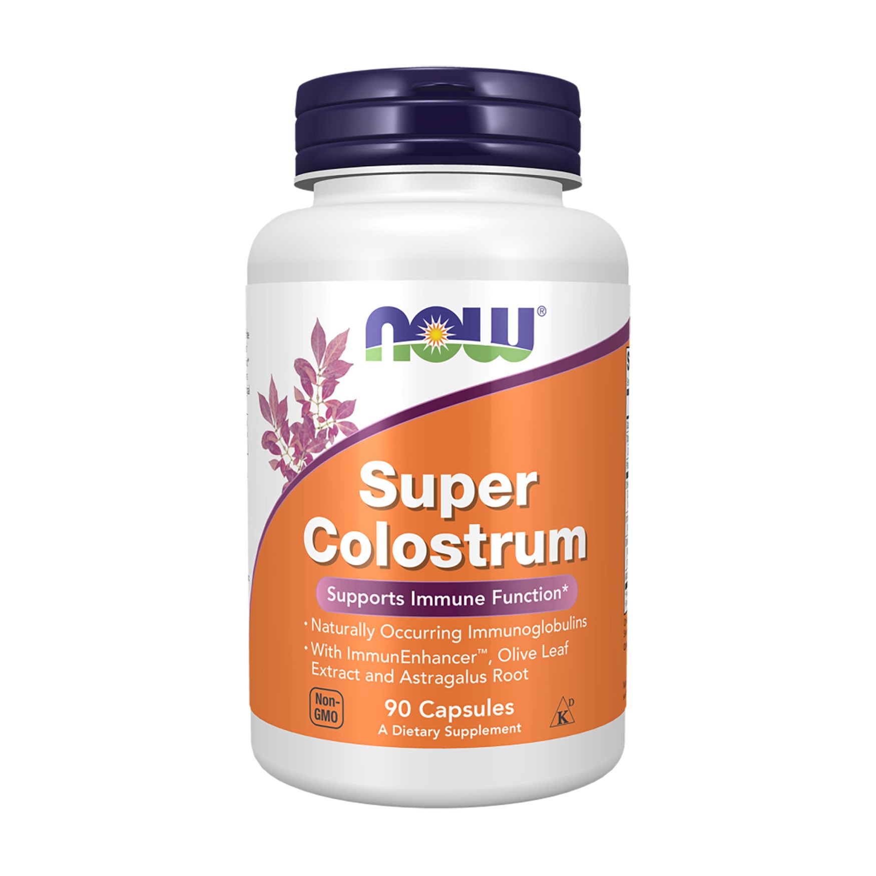 

Молозиво NOW foods Super Colostrum 500 мг, 90 капсул
