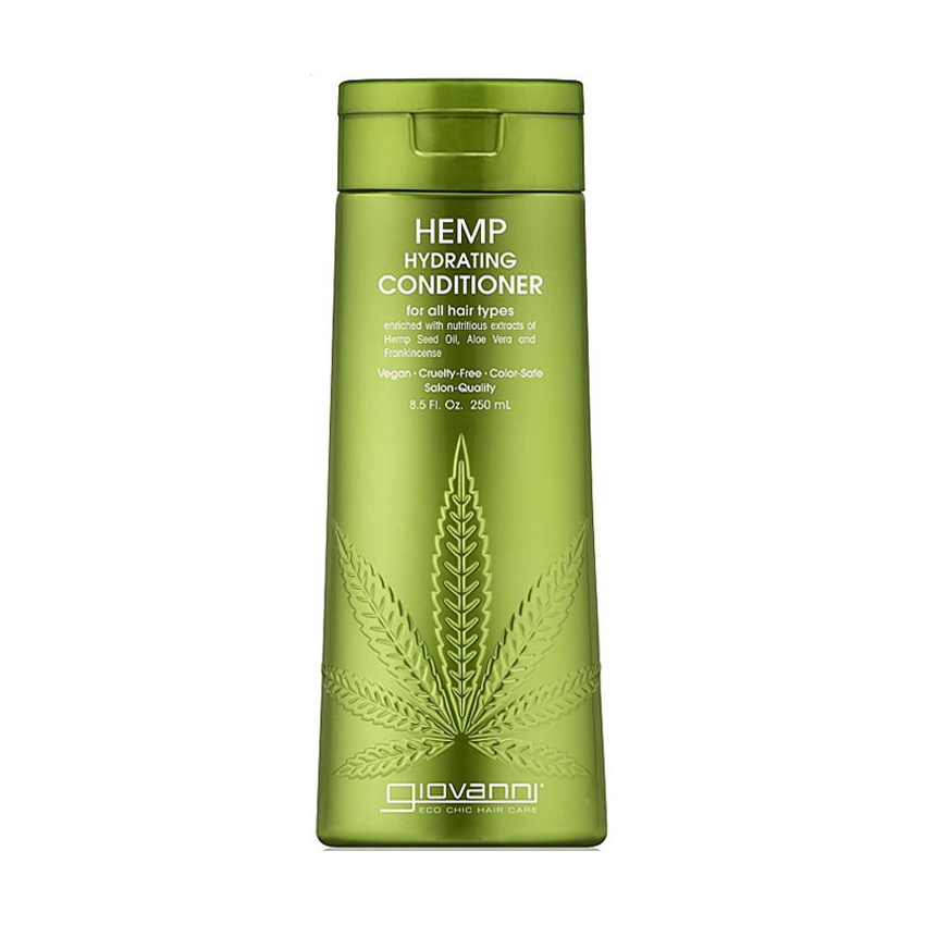 

Зволожувальний кондиціонер Giovanni Hemp Hydrating Conditioner для всіх типів волосся, з коноплею, 250 мл