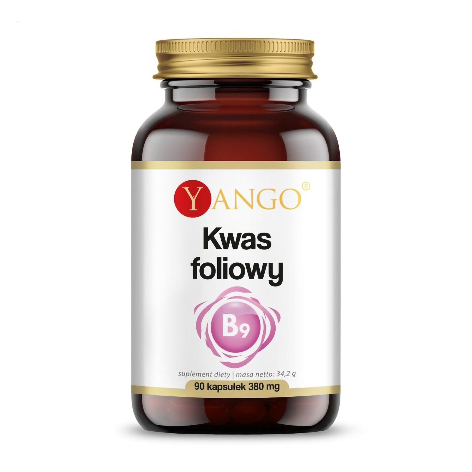 

Вітамін В9 Yango 600 мкг, 90 капсул