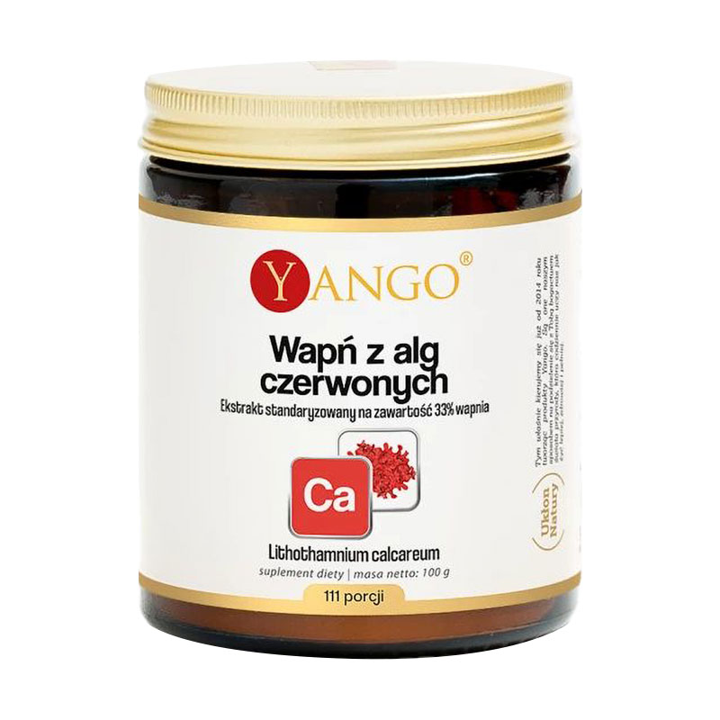 

Уцінка! Кальцій Yango Calcium з червоних водоростей, в порошку, 100 г