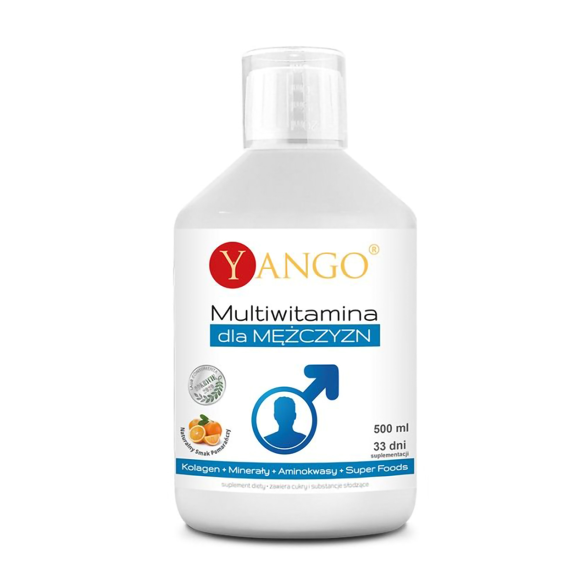 

Мультивітамін для чоловіків Yango Multiwitamina в рідині, 500 мл