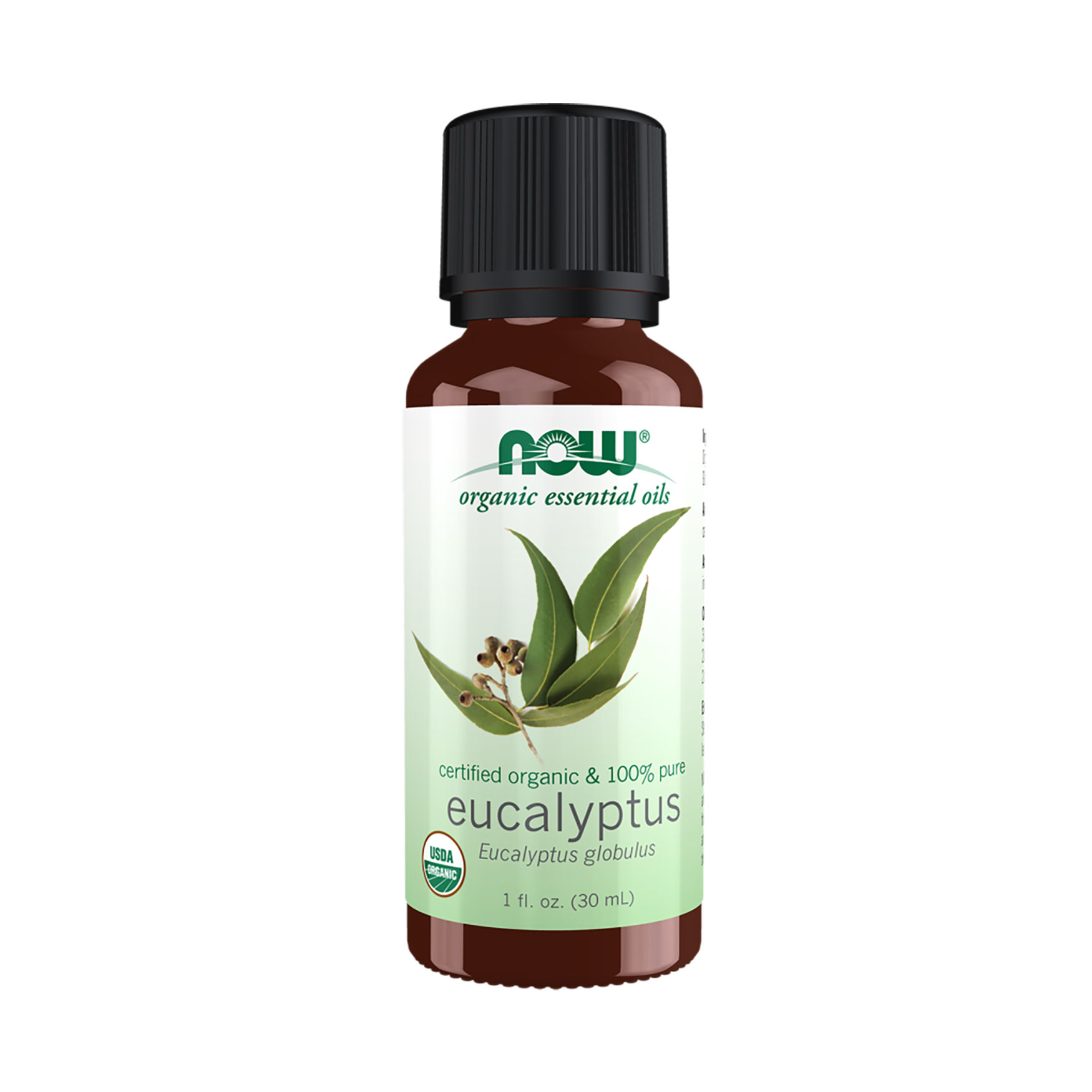 

Ефірна олія Now Foods Organic Essential Oils 100% Pure & Certified Organic Eucalyptus Евкаліпта, 30 мл