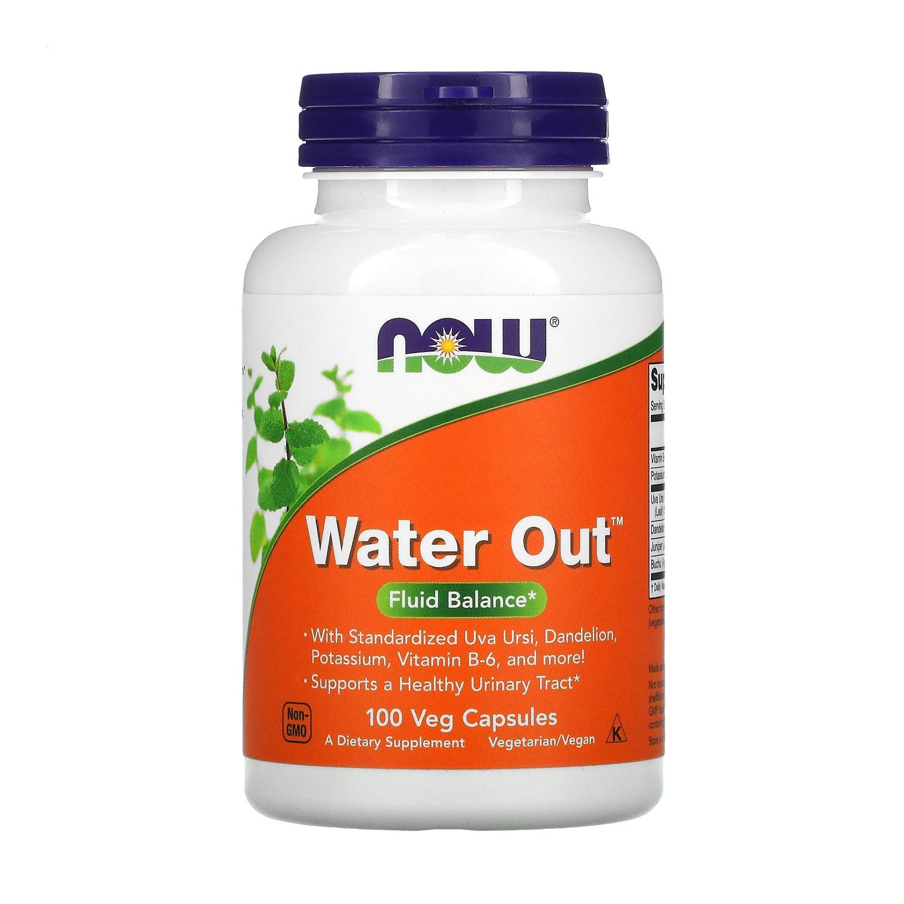 

Водний баланс NOW foods Water Out, 100 капсул