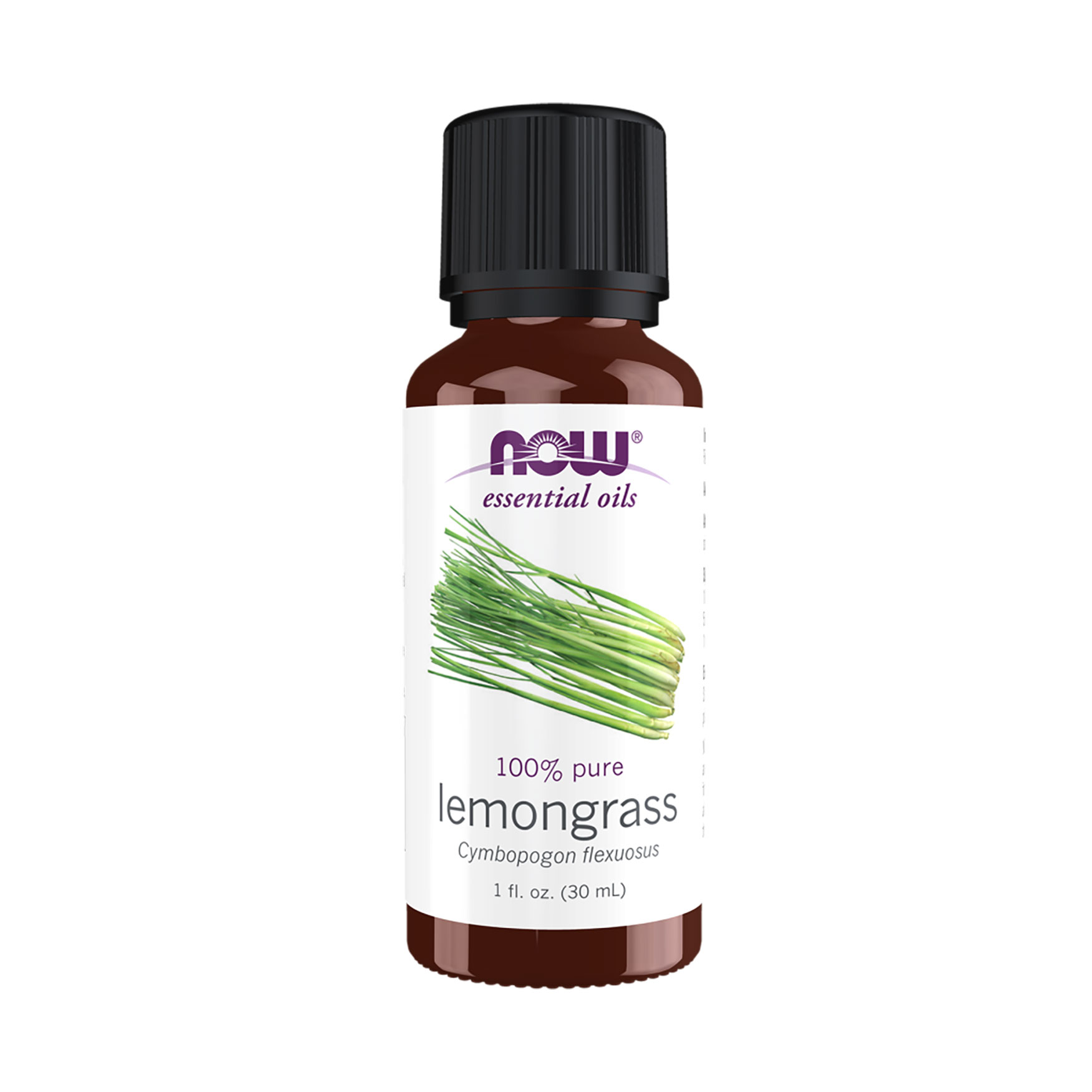 

Ефірна олія Now Foods Essential Oils 100% Pure Lemongrass Лемонграс, 30 мл