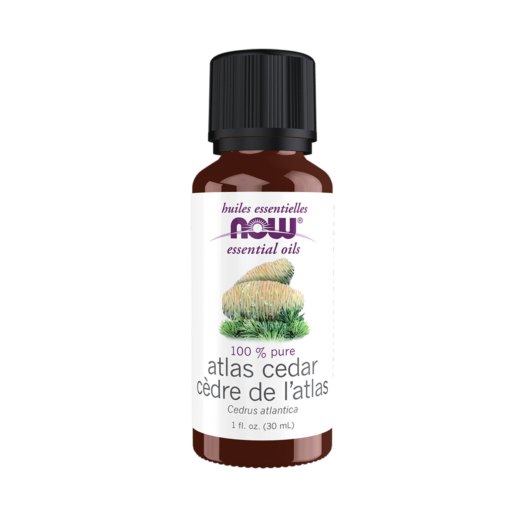 

Ефірна олія Now Foods Essential Oils 100% Pure Atlas Cedar Атлас кедра, 30 мл