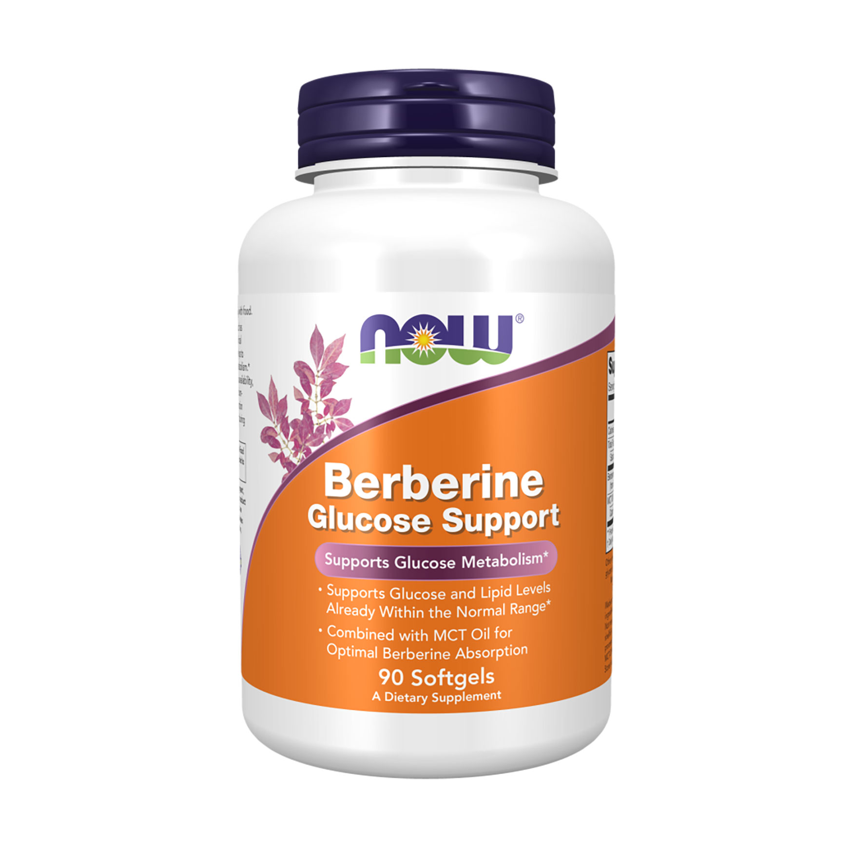 

Барберин із глюкозою NOW foods Berberine Glucose Support, 90 капсул