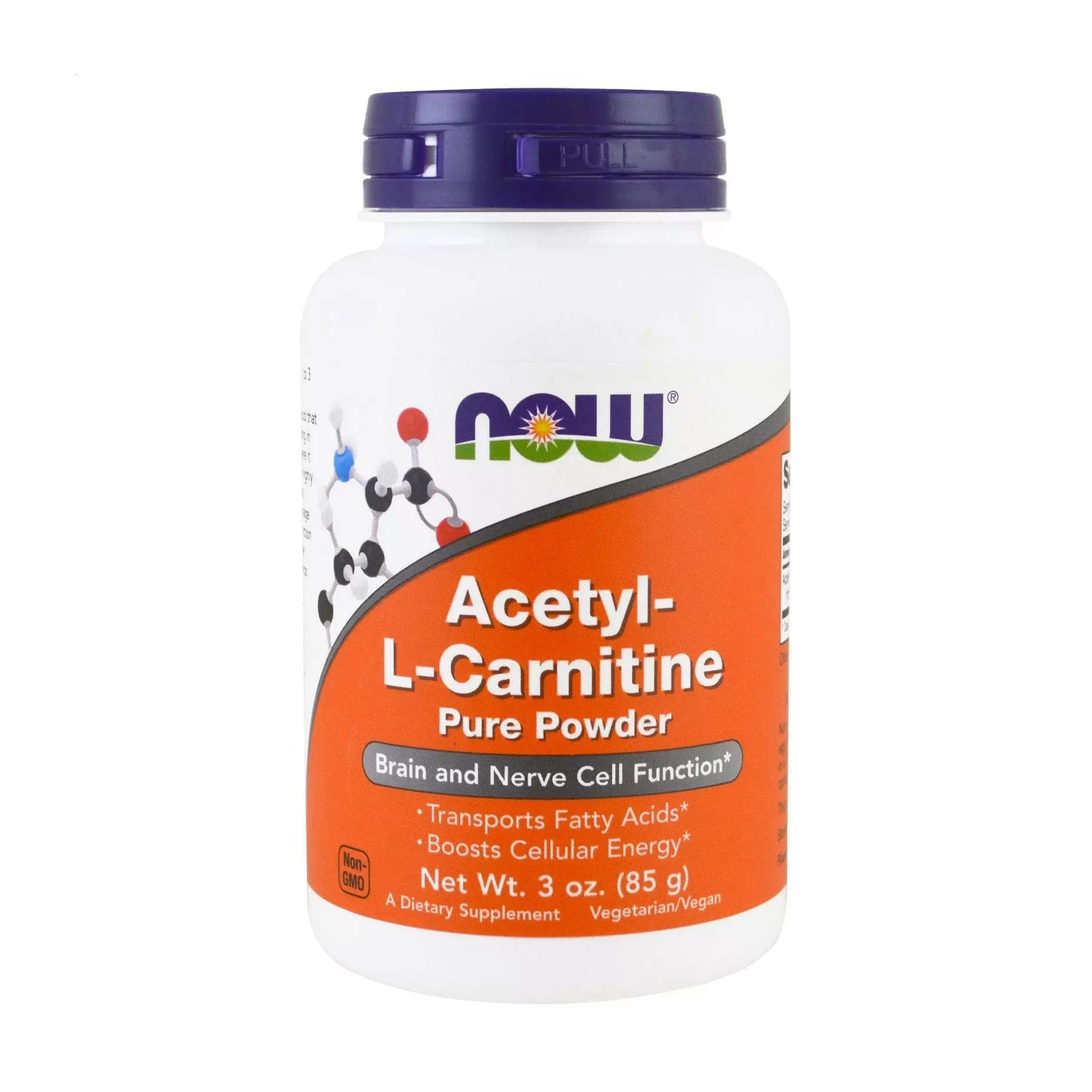 

Ацетил-L-карнітин NOW foods Acetyl-L-Carnitine в порошку, 85 г