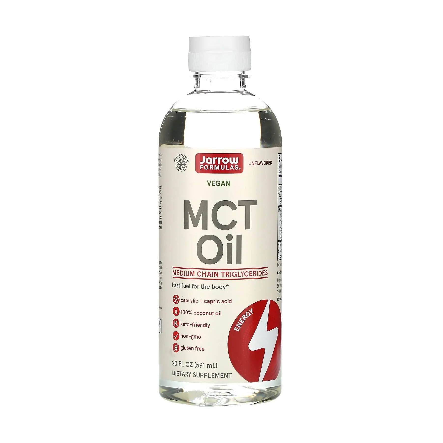 

Уцінка! Олія MCT Jarrow Formulas MCT Oil, нейтральний смак, 591 мл