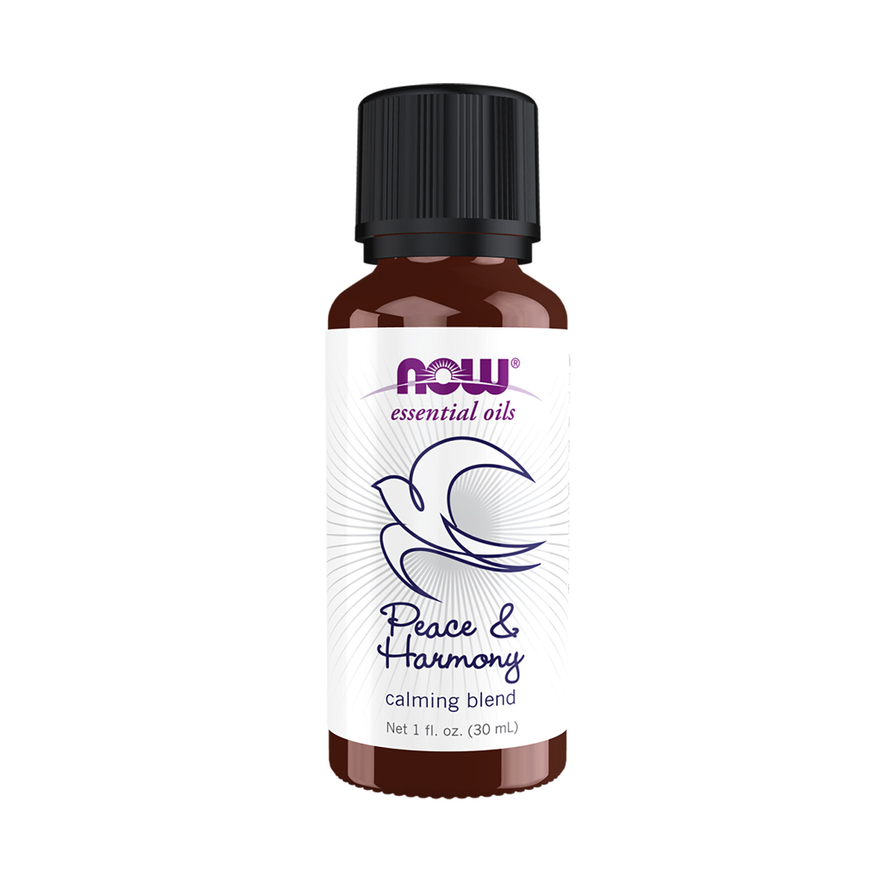 

Ефірна олія Now Foods Peace & Harmony Calming Oil Blend Мир та гармонія, 30 мл
