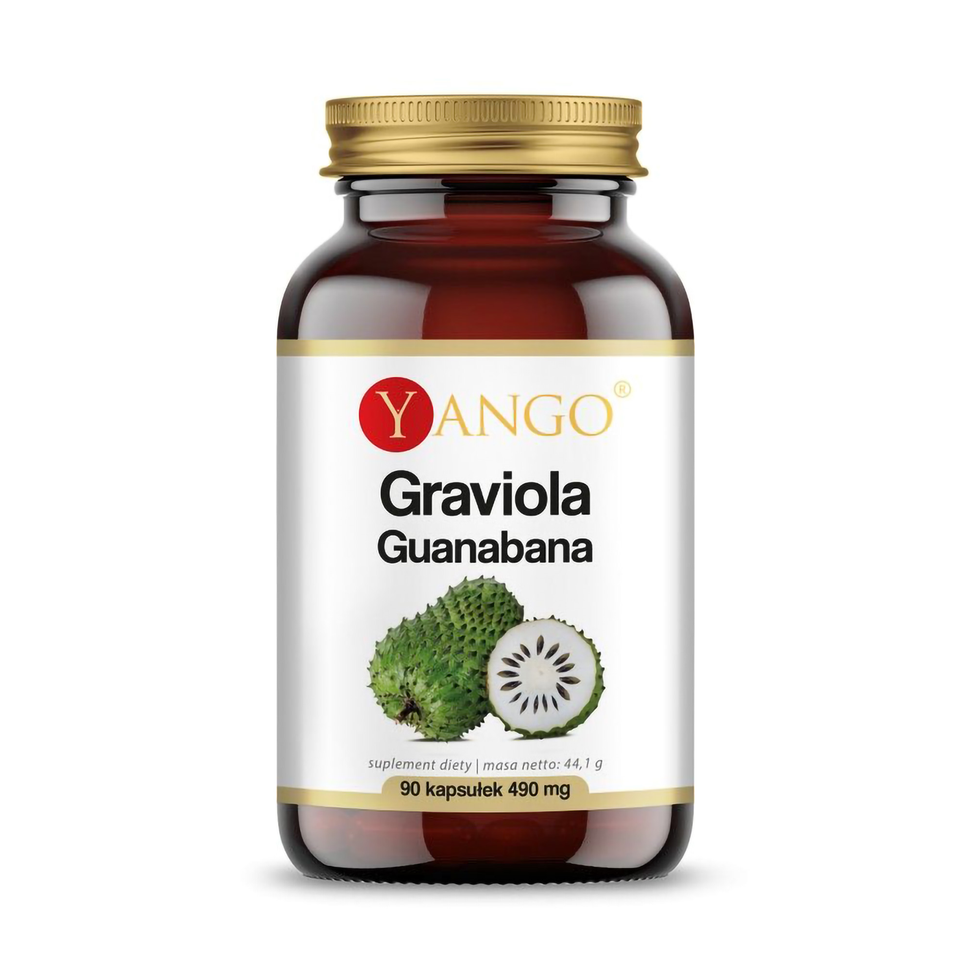 

Сік гравіоли Yango Graviola Juice 490 мг, 90 капсул