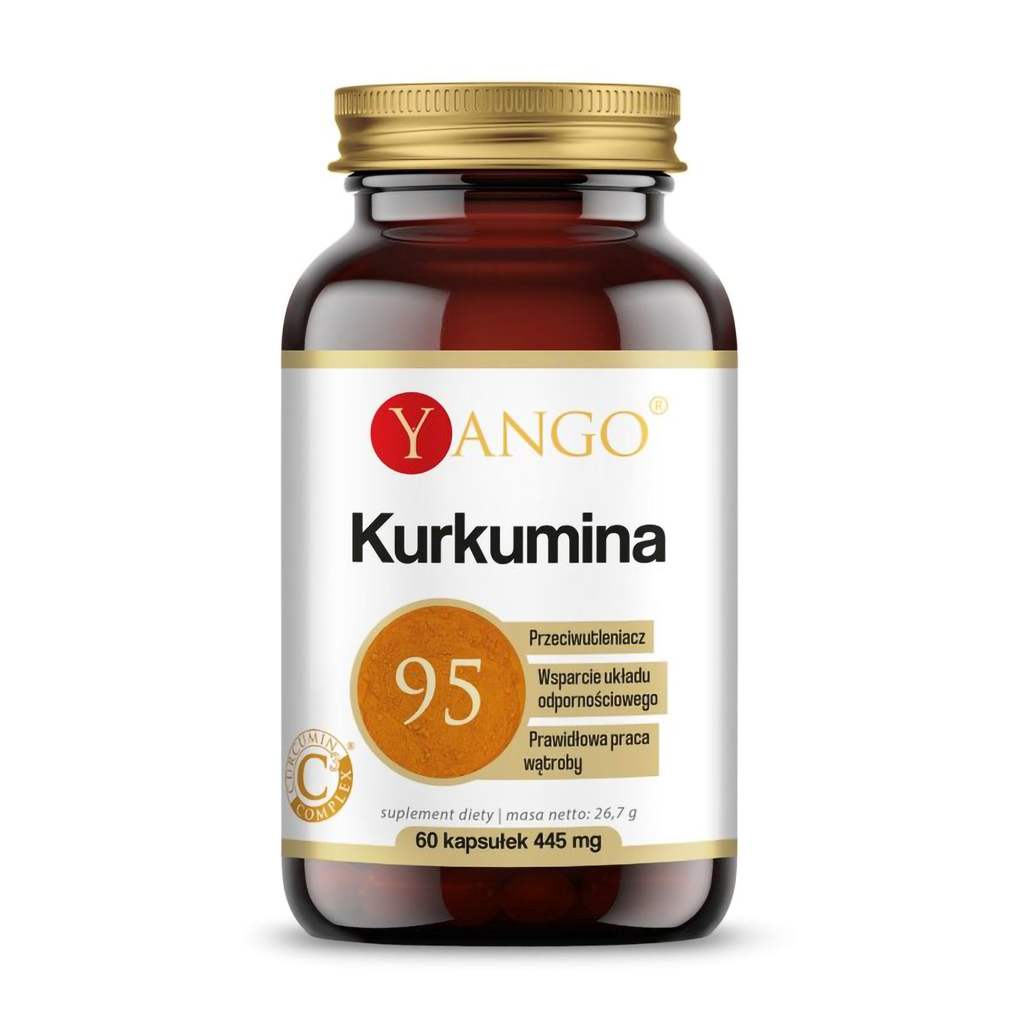 

Куркумін Yango Curcumin 95, 60 капсул