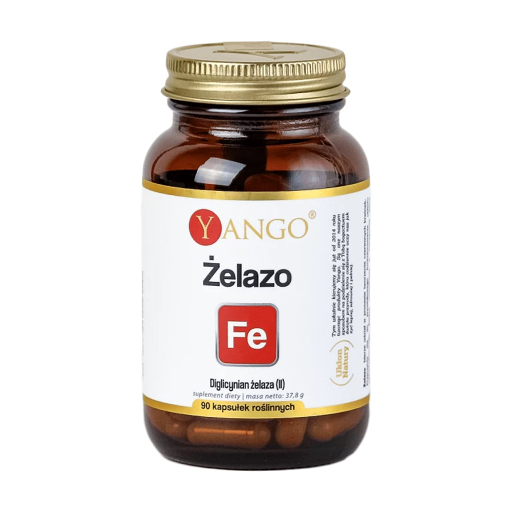

Залізо дигліцинат заліза (II) Yango 100 мг, 90 капсул