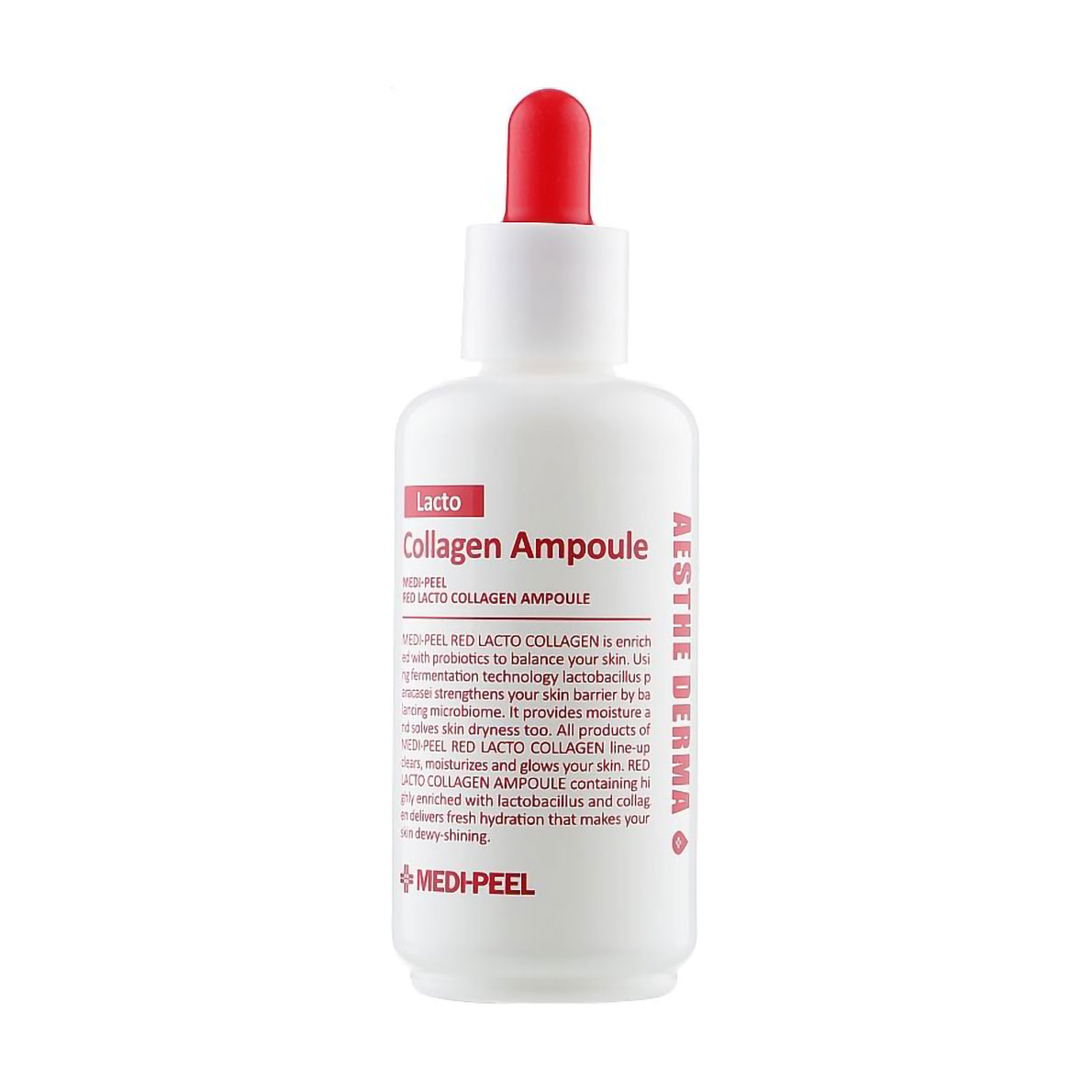 

Уцінка! Ампульна сироватка для обличчя Medi-Peel Red Lacto Collagen Ampoule з колагеном і біфідобактеріями, 70 мл