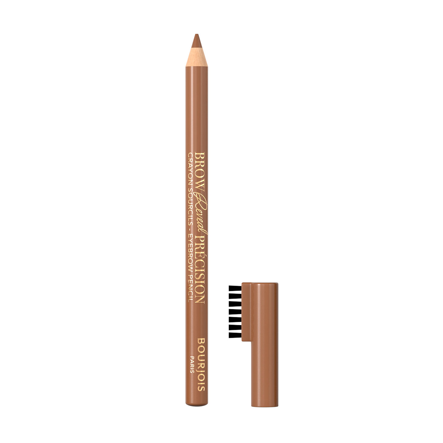 

Олівець для брів Bourjois Brow Reveal Precision Eyebrow Pencil зі щіточкою 002 Soft Brown, 1.4 г