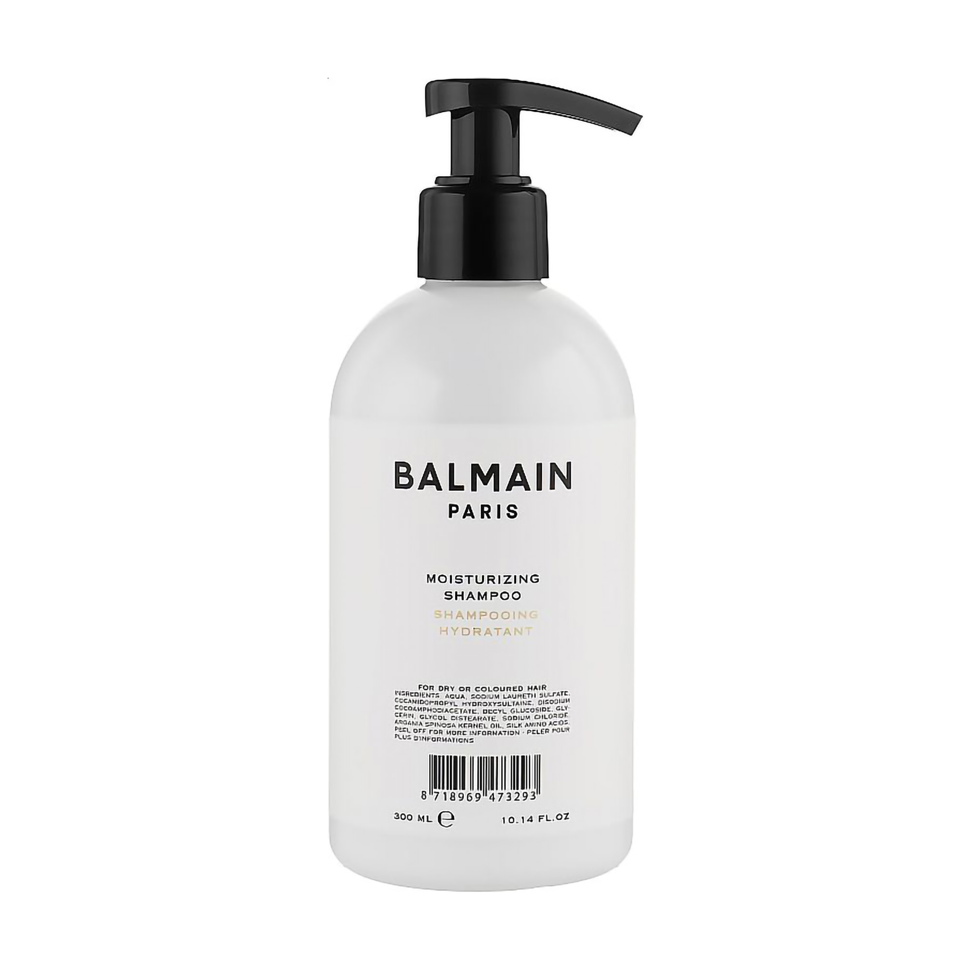 

Зволожувальний шампунь Balmain Paris Hair Couture Moisturizing Shampoo для сухого та фарбованого волосся, 300 мл