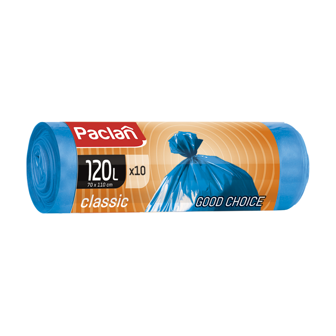 

Мішки для сміття Paclan Classic 120 л, 10 шт