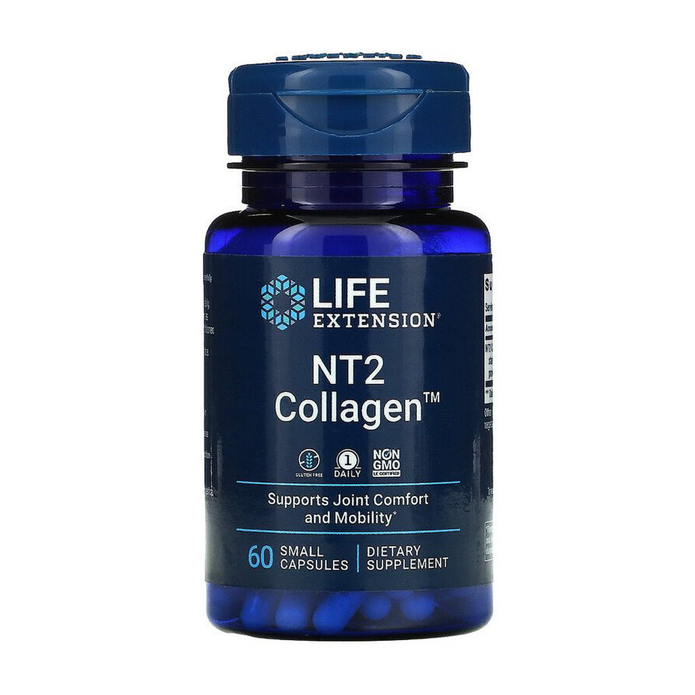

Колаген Life Extension NT2 Collagen, 60 капсул