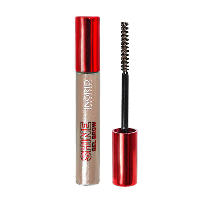 

Уцінка! Гель для моделювання брів Ingrid Cosmetics Shine Gel Brow Light Brown, 7 мл