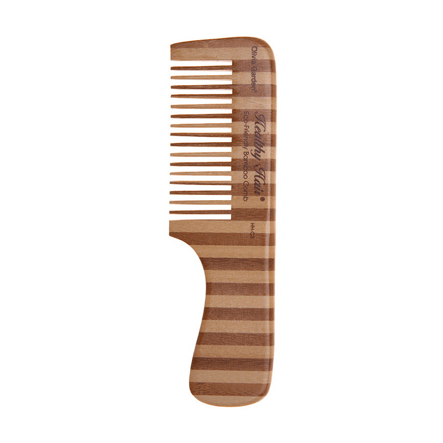 

Гребінець для волосся Olivia Garden Healthy Hair Bamboo Comb 3, 1 шт