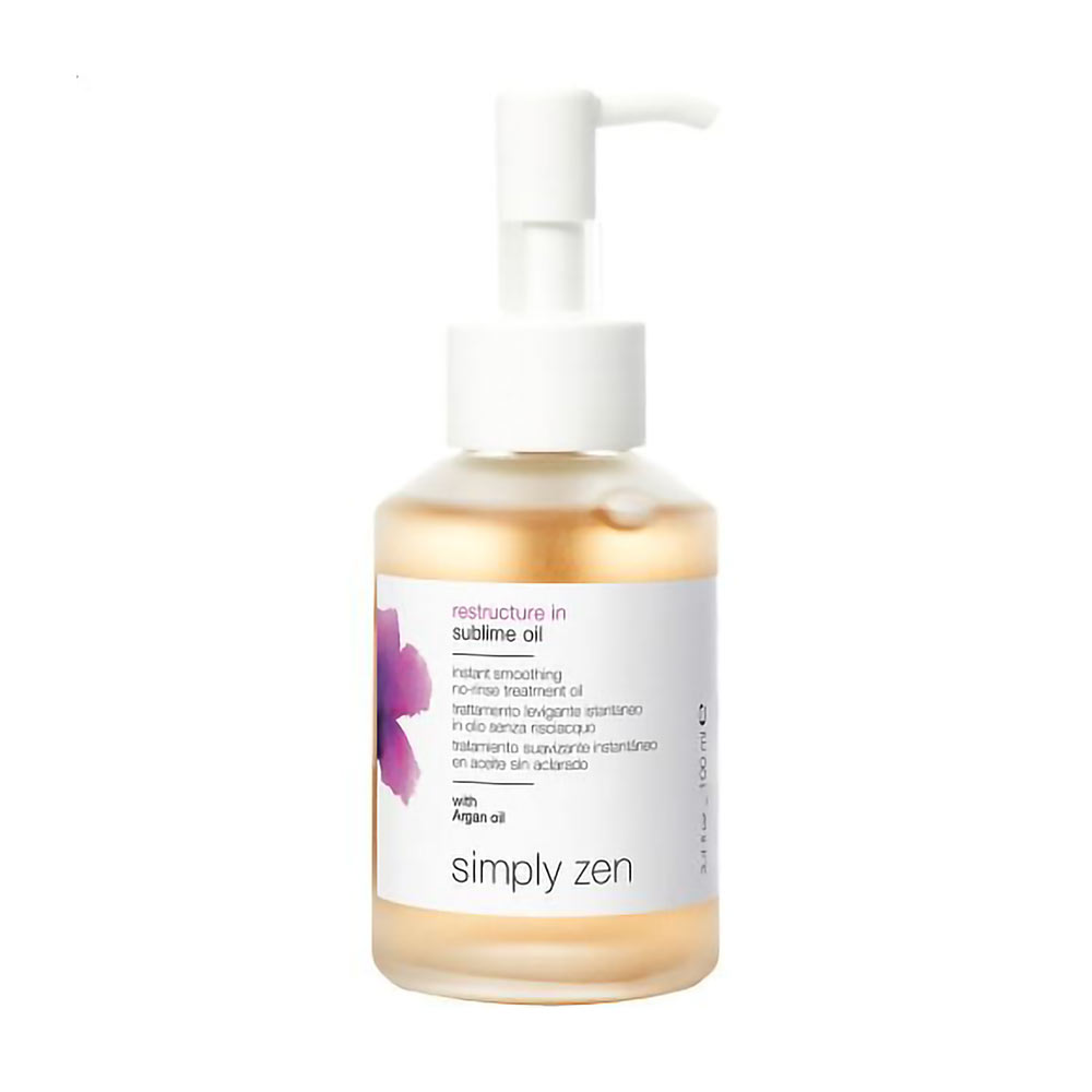 

Незмивна вирівнювальна олія для волосся Simply Zen Restructure In Sublime Oil, 100 мл