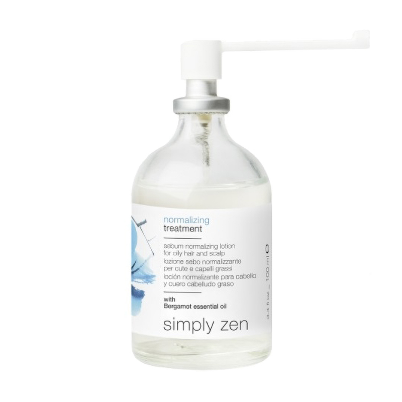 

Лосьйон Simply Zen Normalizing Treatment для жирної шкіри голови й волосся, з ефірною олією бергамоту, 100 мл
