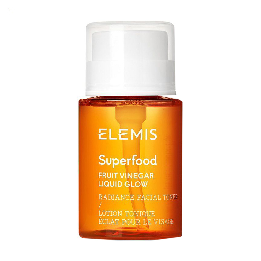 

Уцінка! Тонер для обличчя Elemis Superfood Fruit Vinegar Liquid Glow Radiance Facial Toner з фруктовими AHA-кислотами та пребіотиком, 145 мл