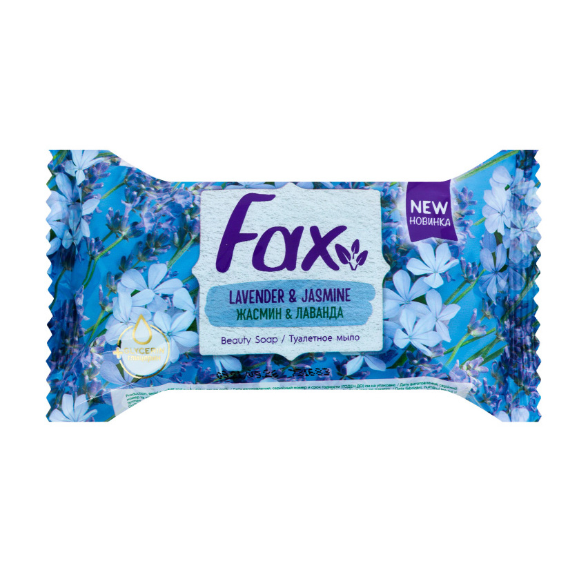 

Туалетне мило Fax Lavender & Jasmine Beauty Soap Лаванда та жасмін, 125 г