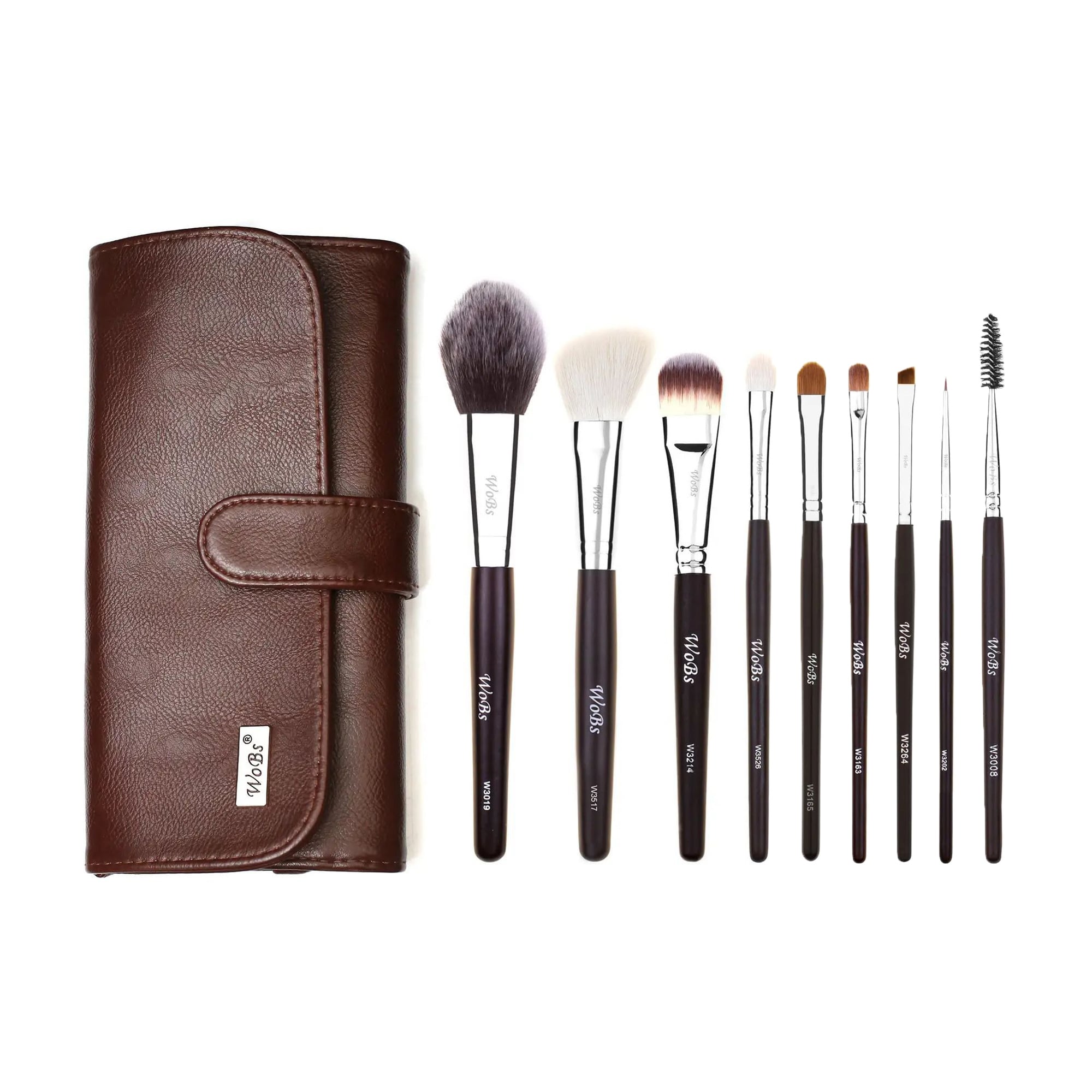 

Набір пензлів для макіяжу WoBs Dark Chocolates, 9 шт (WN09C)