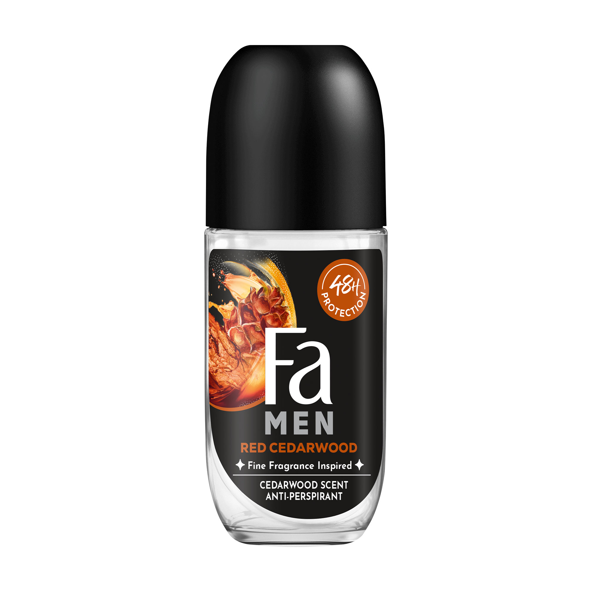 

Кульковий антиперспірант Fa Men Red Cedarwood Anti-Perspirant 48H, чоловічий, 50 мл