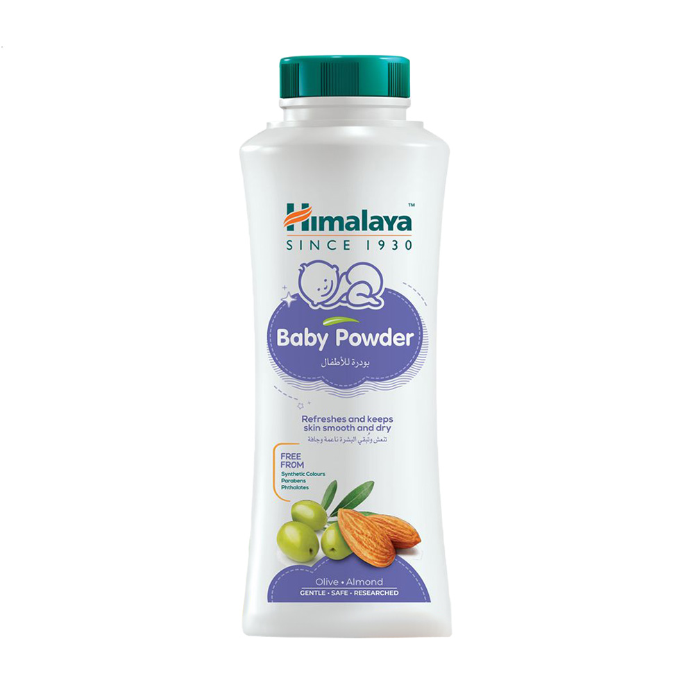 

Дитяча присипка Himalaya Herbals Baby Powder з оливковою та мигдальною олією, 100 г