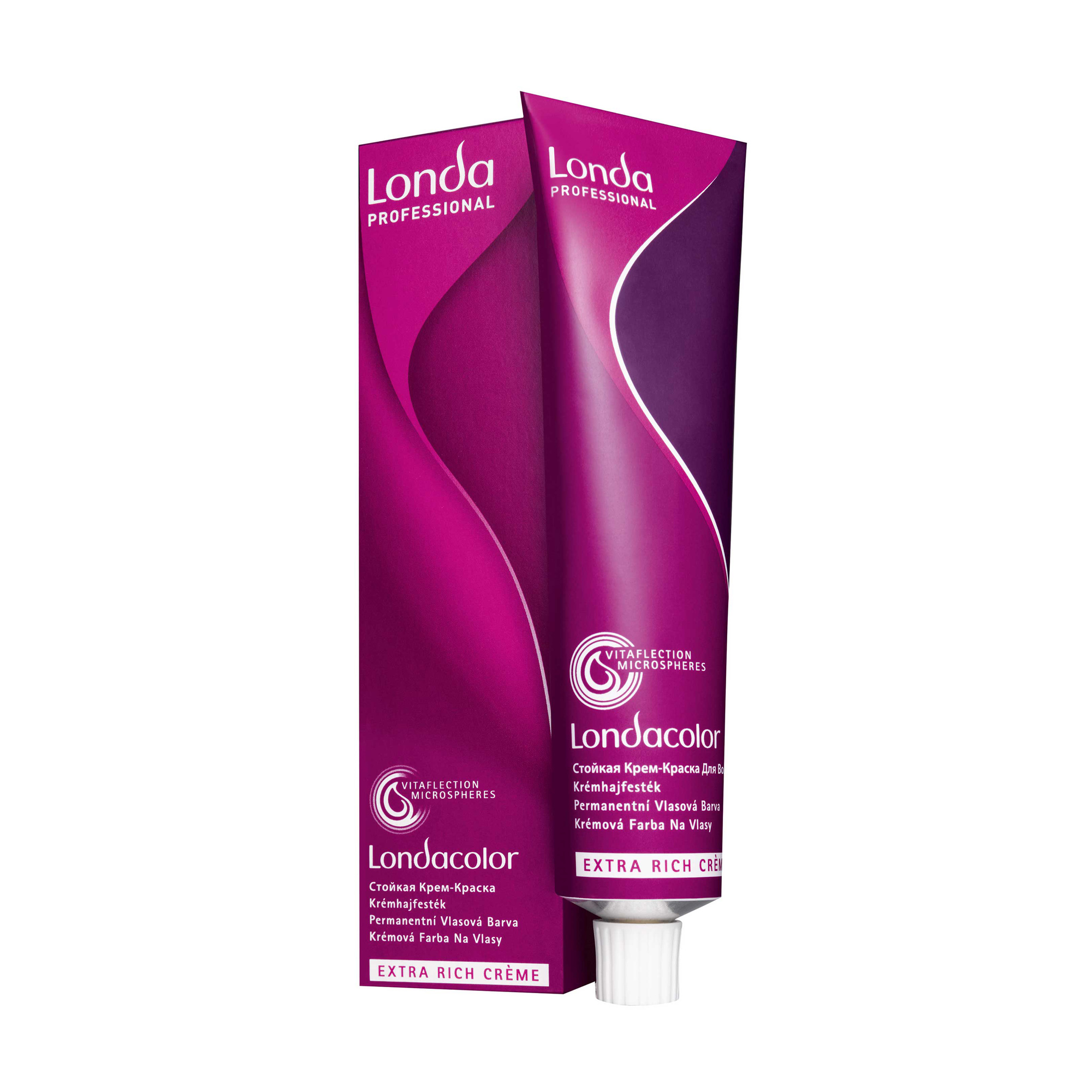 

Уцінка! Стійка крем-фарба для волосся Londa Professional Londacolor Extra Rich Creme 6/16 Темний блонд попелястий, 60 мл