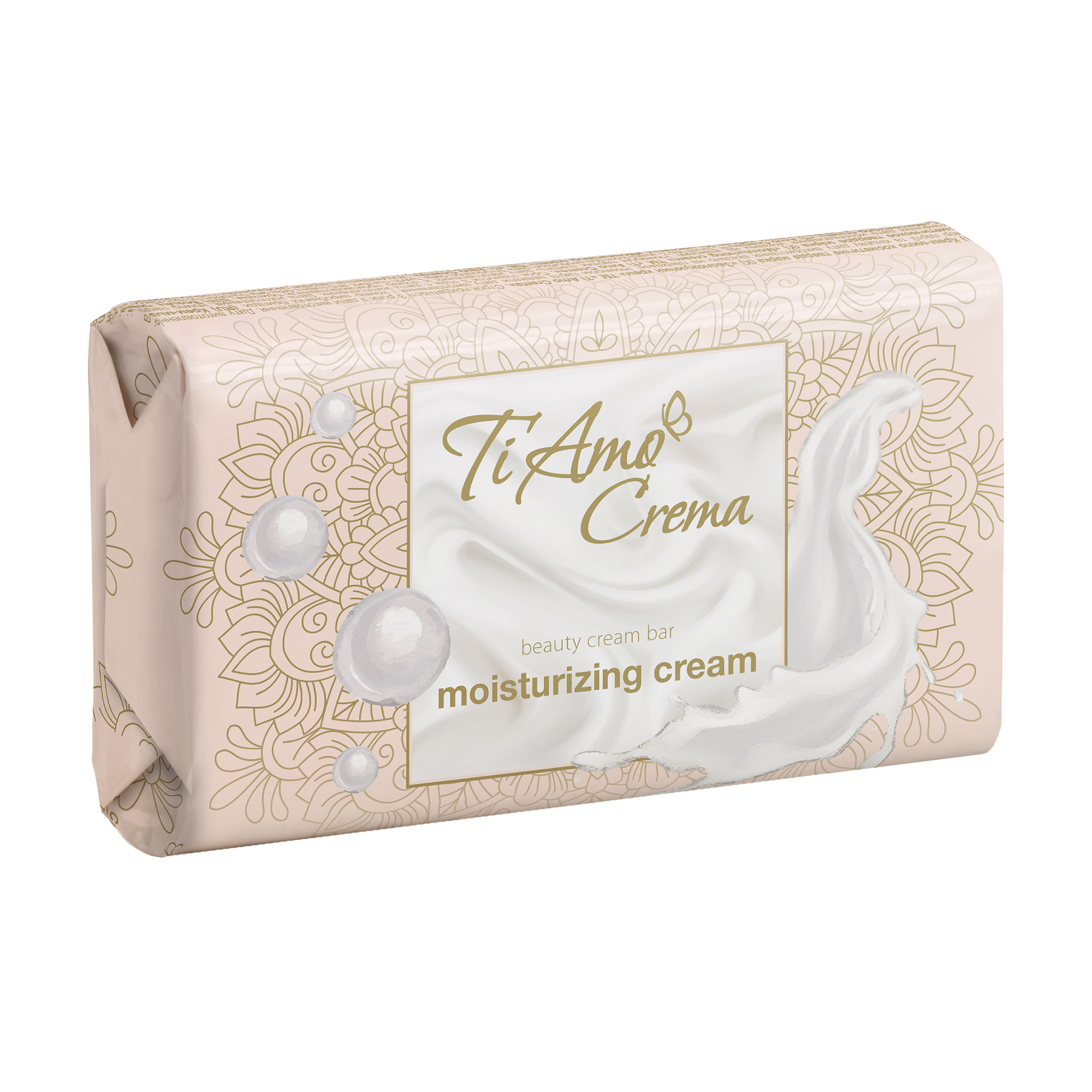 

Косметичне крем-мило тверде Ti Amo Crema зі зволожувальним кремом, 125 г