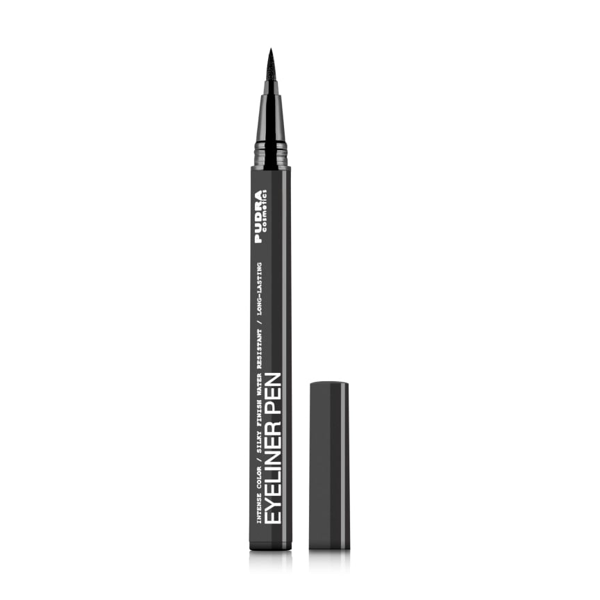 

Підводка-маркер для очей Pudra Cosmetics Professional Long Lasting Eyeliner Pen чорний, 2 г
