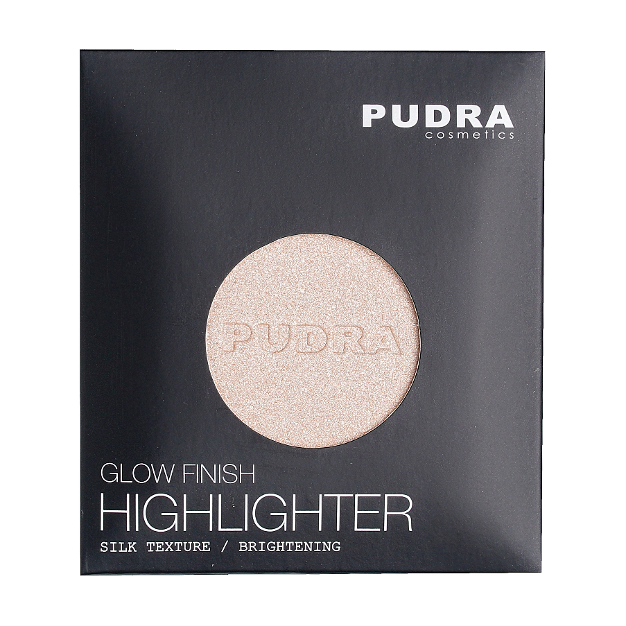 

Хайлайтер для обличчя Pudra Cosmetics Glow Finish Higlighter 01, 5.5 г (змінний блок)