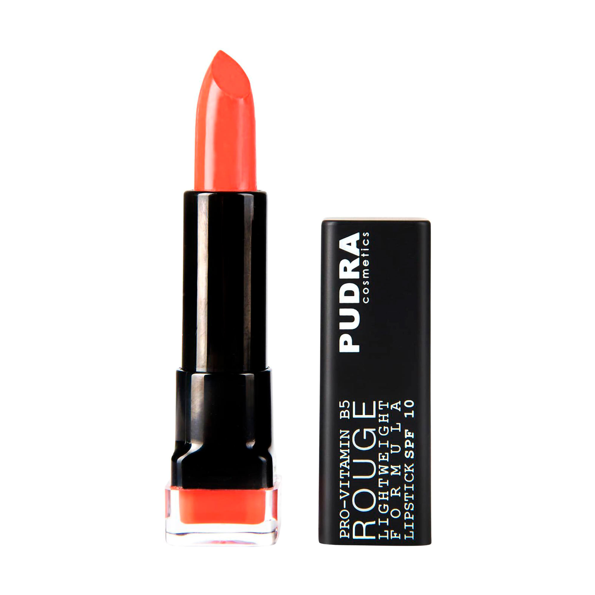 

Уцінка! Помада для губ Pudra Cosmetics Rouge Lightweight Formula Lipstick SPF10 з провітаміном B5, 07 Terracotta, 4.5 мл