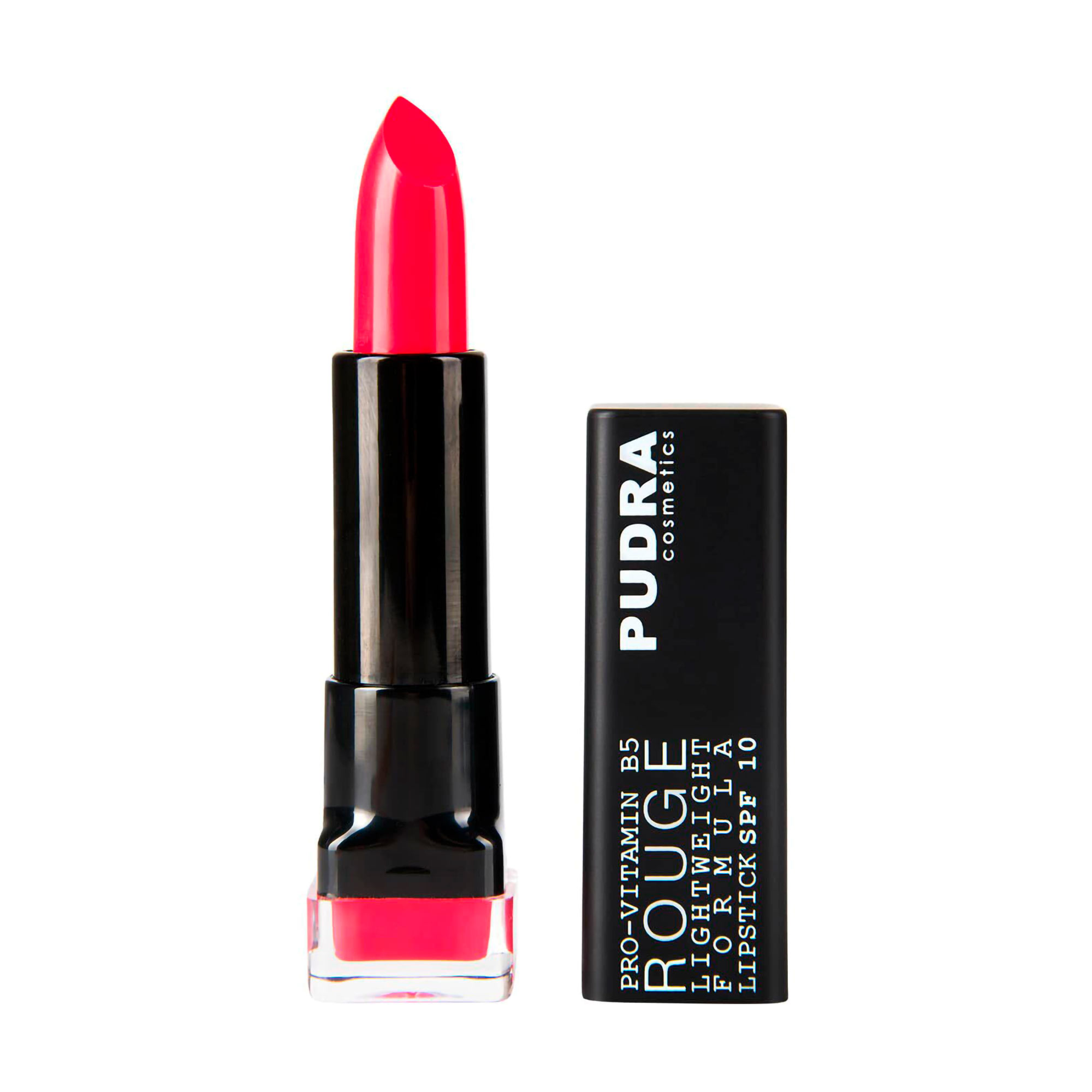 

Уцінка! Помада для губ Pudra Cosmetics Rouge Lightweight Formula Lipstick SPF10 з провітаміном B5, 10 Delicate Function, 4.5 мл