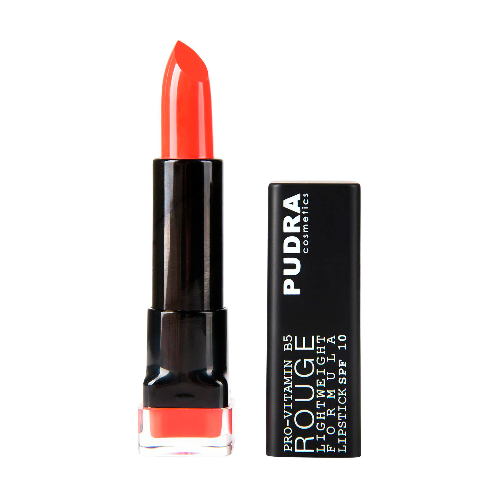

Уцінка! Помада для губ Pudra Cosmetics Rouge Lightweight Formula Lipstick SPF10 з провітаміном B5, 11 Spiced Coral, 4.5 мл