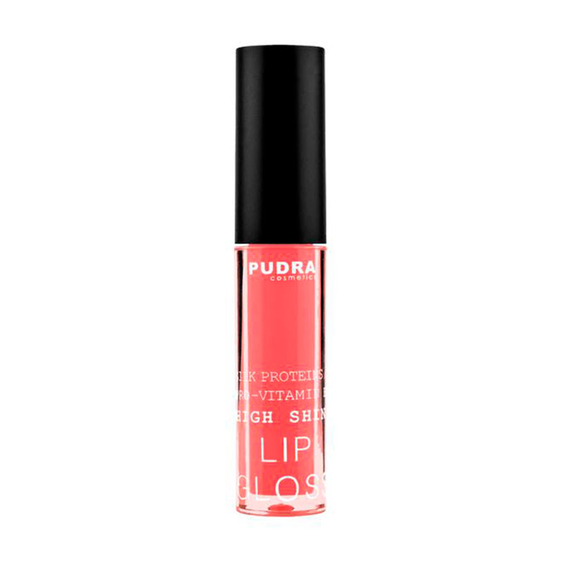 

Уцінка! Блиск для губ Pudra Cosmetics High Shine Lip Gloss з протеїнами шовку та провітаміном B5, 27 Purple Satin, 2.5 г