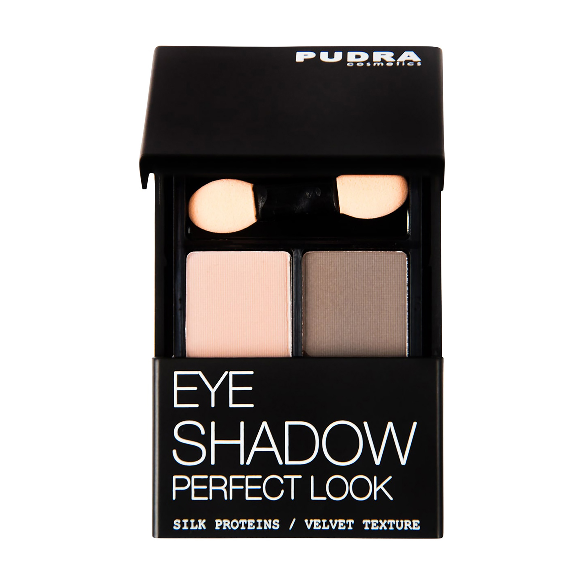 

Компактні подвійні тіні для повік Pudra Cosmetics Perfect Look Eye Shadow 01, 4.2 г